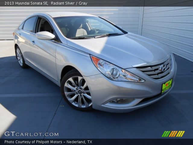 2013 Hyundai Sonata SE in Radiant Silver