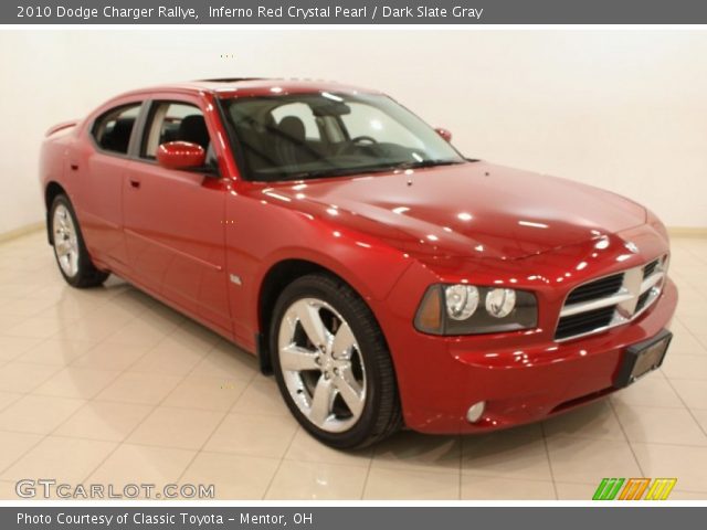 2010 Dodge Charger Rallye in Inferno Red Crystal Pearl