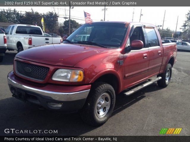 2002 Ford F150 XLT SuperCab 4x4 in Toreador Red Metallic