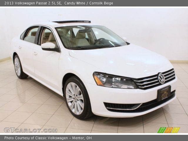 2013 Volkswagen Passat 2.5L SE in Candy White