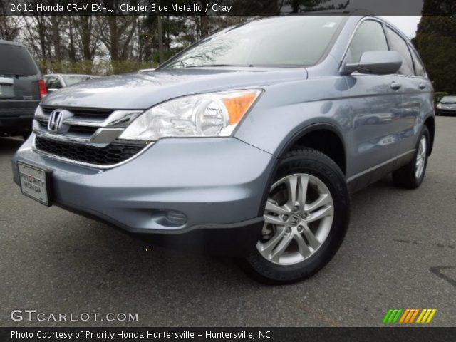 2011 Honda CR-V EX-L in Glacier Blue Metallic