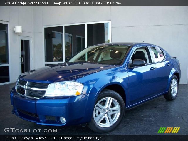 2009 Dodge Avenger SXT in Deep Water Blue Pearl