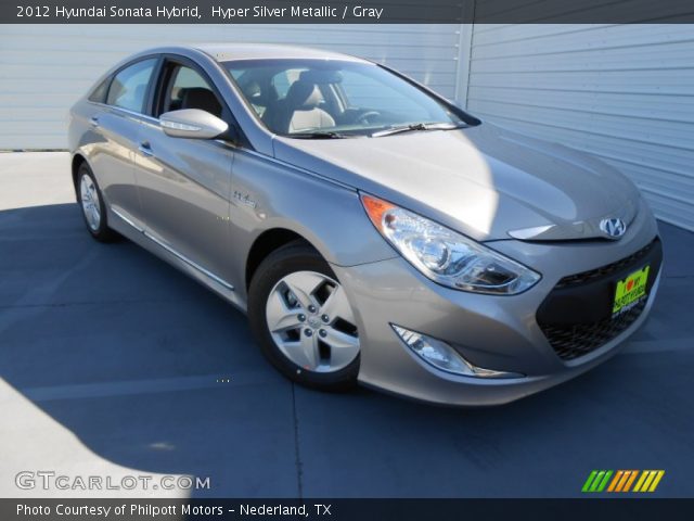 2012 Hyundai Sonata Hybrid in Hyper Silver Metallic