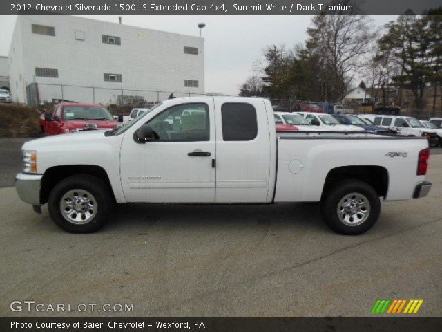 2012 Chevrolet Silverado 1500 LS Extended Cab 4x4 in Summit White