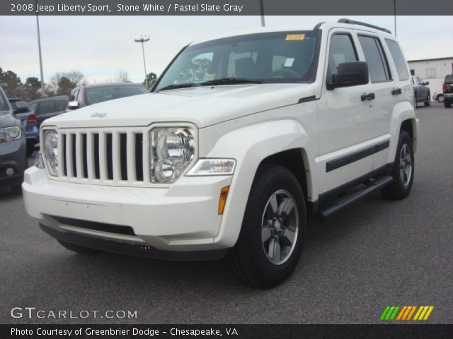 2008 Jeep Liberty Sport in Stone White