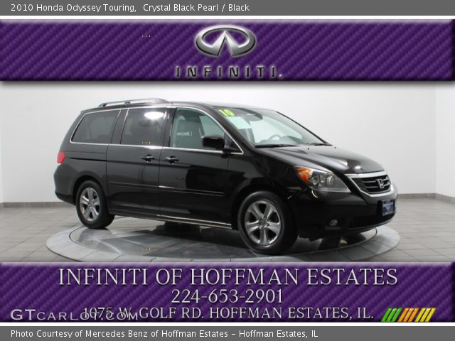 2010 Honda Odyssey Touring in Crystal Black Pearl