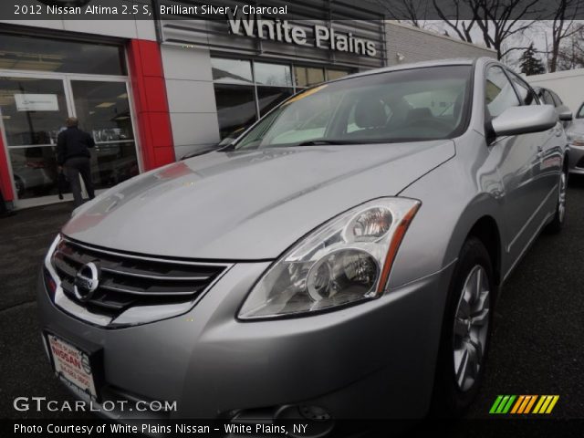 2012 Nissan Altima 2.5 S in Brilliant Silver