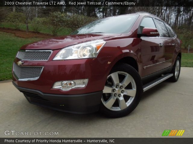 2009 Chevrolet Traverse LTZ AWD in Red Jewel Tintcoat