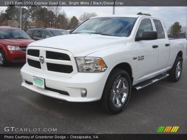 2013 Ram 1500 Express Quad Cab in Bright White