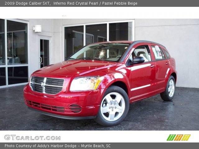 2009 Dodge Caliber SXT in Inferno Red Crystal Pearl