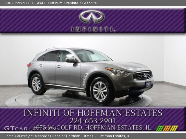2009 Infiniti FX 35 AWD in Platinum Graphite