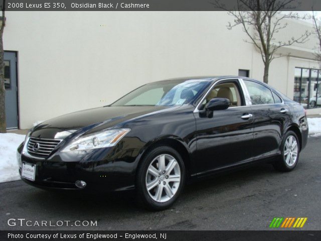 2008 Lexus ES 350 in Obsidian Black