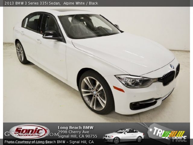 2013 BMW 3 Series 335i Sedan in Alpine White