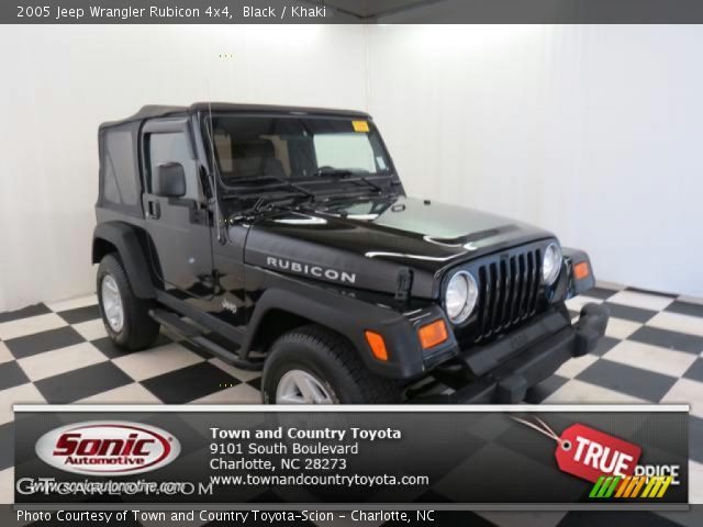 2005 Jeep Wrangler Rubicon 4x4 in Black