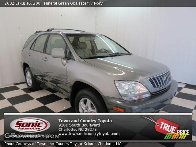 2002 Lexus RX 300 in Mineral Green Opalescent