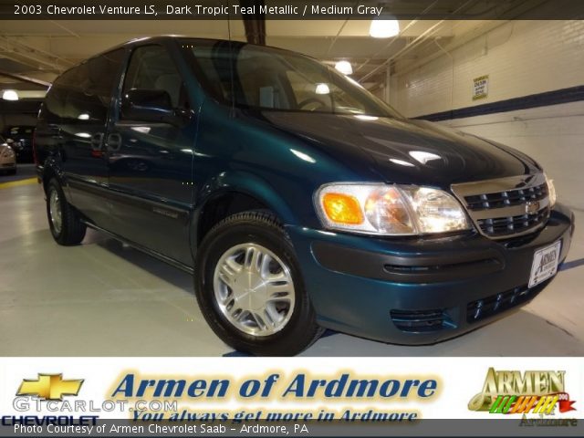 2003 Chevrolet Venture LS in Dark Tropic Teal Metallic