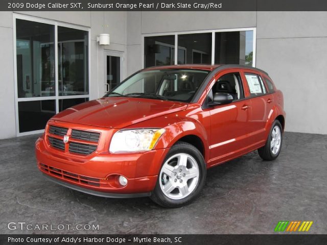 2009 Dodge Caliber SXT in Sunburst Orange Pearl