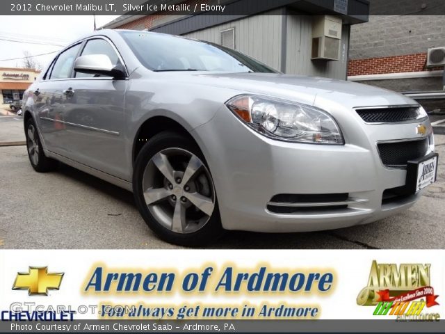 2012 Chevrolet Malibu LT in Silver Ice Metallic