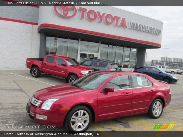 2009 Ford Fusion SEL V6 in Redfire Metallic