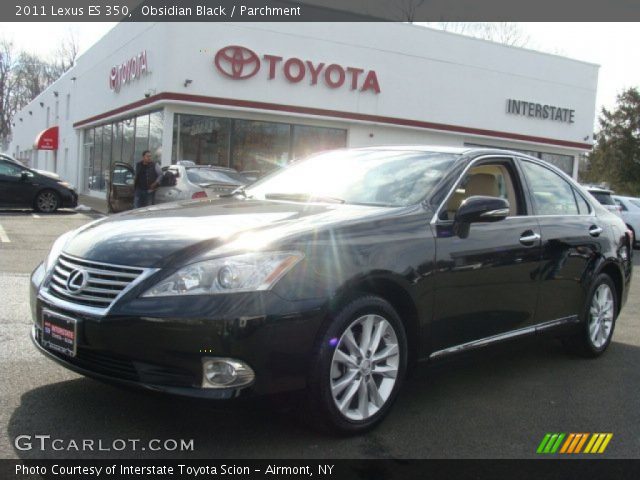2011 Lexus ES 350 in Obsidian Black
