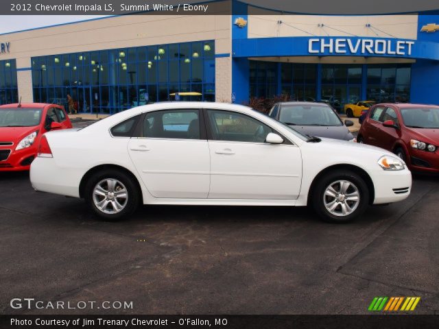 2012 Chevrolet Impala LS in Summit White