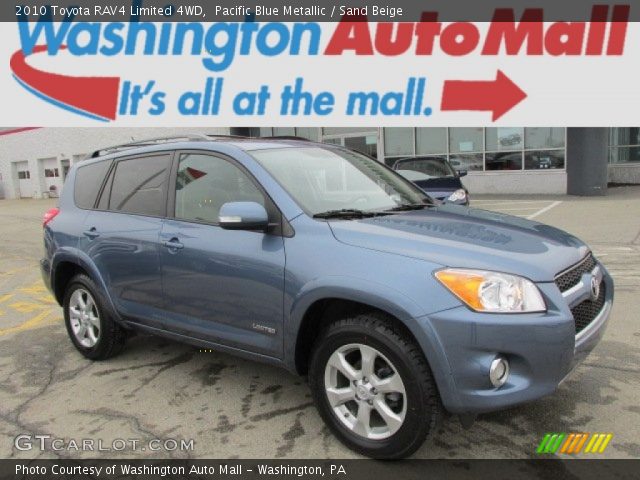 2010 Toyota RAV4 Limited 4WD in Pacific Blue Metallic