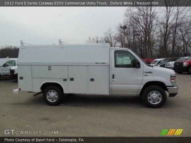 2012 Ford E Series Cutaway E350 Commercial Utility Truck in Oxford White