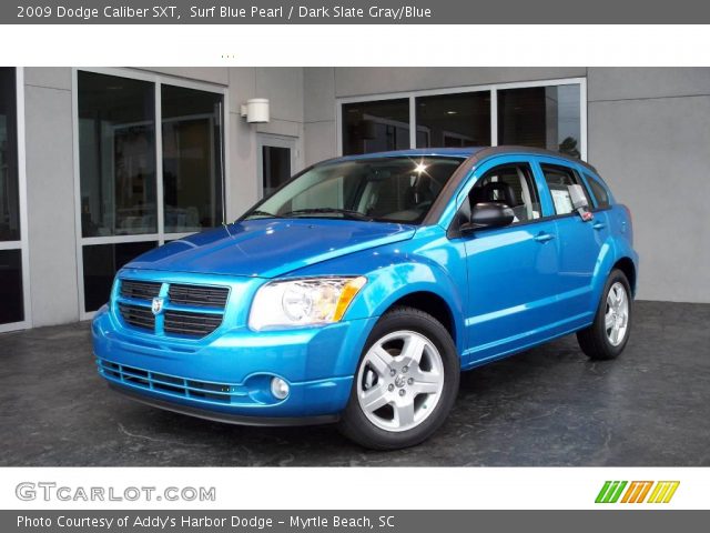 2009 Dodge Caliber SXT in Surf Blue Pearl