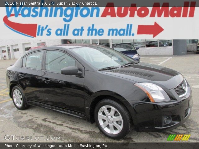 2010 Nissan Sentra 2.0 SR in Super Black
