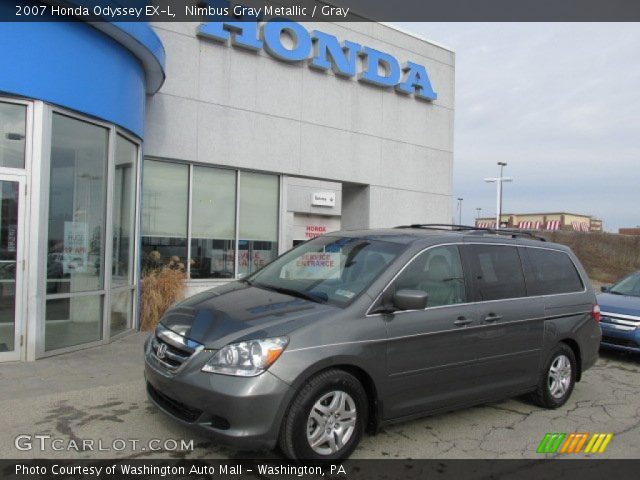 2007 Honda Odyssey EX-L in Nimbus Gray Metallic