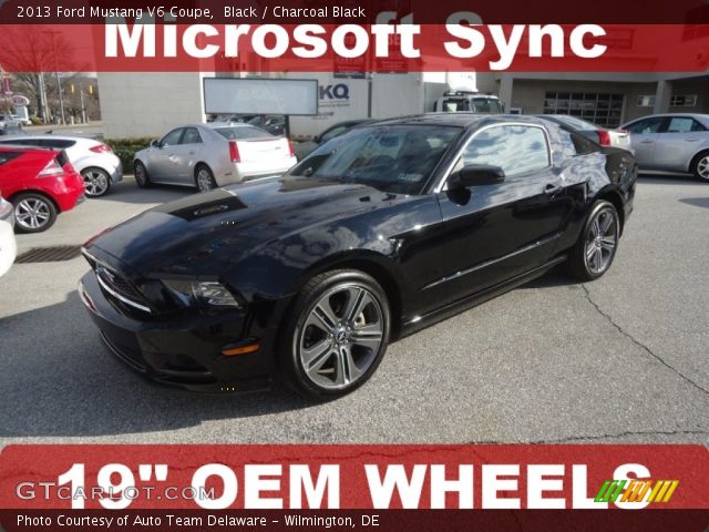 2013 Ford Mustang V6 Coupe in Black
