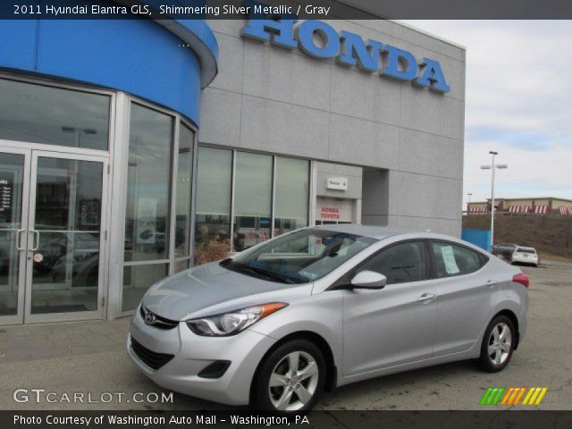 2011 Hyundai Elantra GLS in Shimmering Silver Metallic