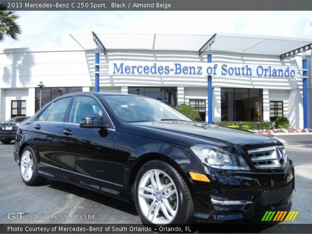 2013 Mercedes-Benz C 250 Sport in Black
