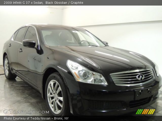 2009 Infiniti G 37 x Sedan in Black Obsidian