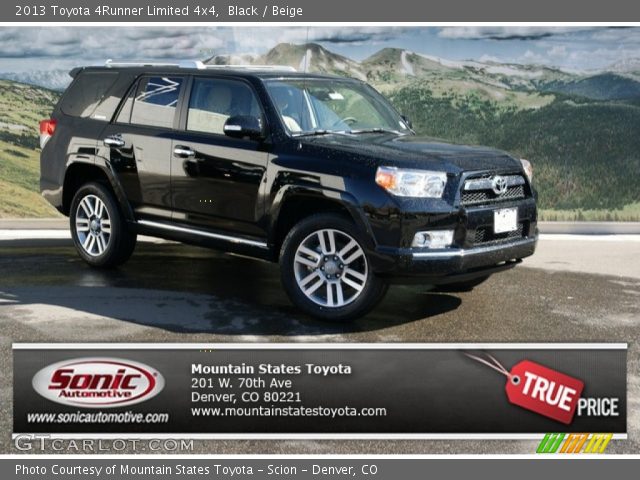 2013 Toyota 4Runner Limited 4x4 in Black