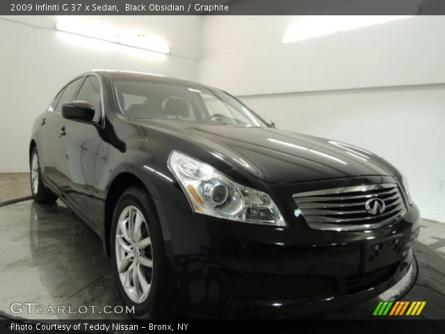 2009 Infiniti G 37 x Sedan in Black Obsidian