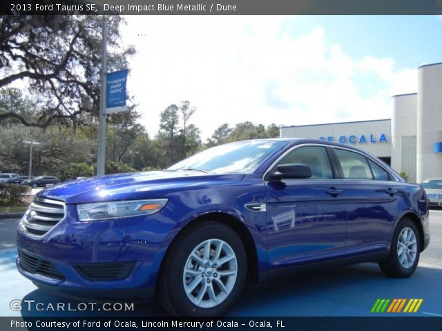 2013 Ford Taurus SE in Deep Impact Blue Metallic