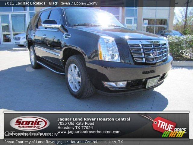 2011 Cadillac Escalade  in Black Raven