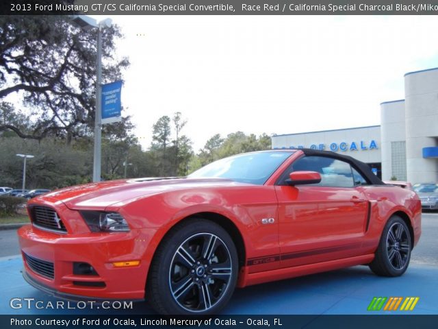 2013 Ford Mustang GT/CS California Special Convertible in Race Red