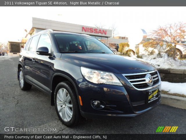 2011 Volkswagen Tiguan SE 4Motion in Night Blue Metallic