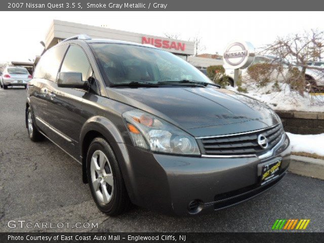 2007 Nissan Quest 3.5 S in Smoke Gray Metallic
