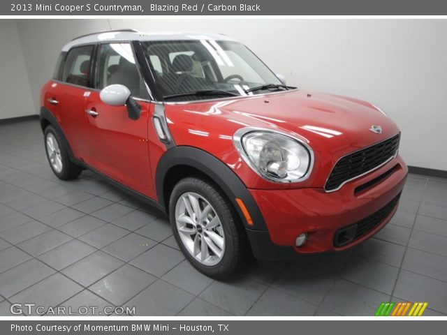 2013 Mini Cooper S Countryman in Blazing Red
