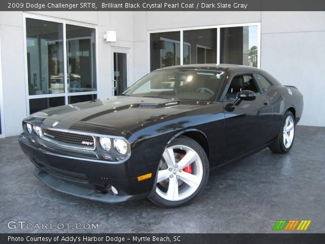 2009 Dodge Challenger SRT8 in Brilliant Black Crystal Pearl Coat