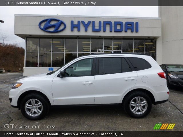 2012 Hyundai Santa Fe GLS AWD in Glacier White