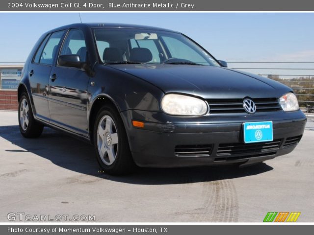 2004 Volkswagen Golf GL 4 Door in Blue Anthracite Metallic