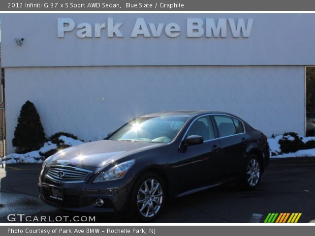 2012 Infiniti G 37 x S Sport AWD Sedan in Blue Slate