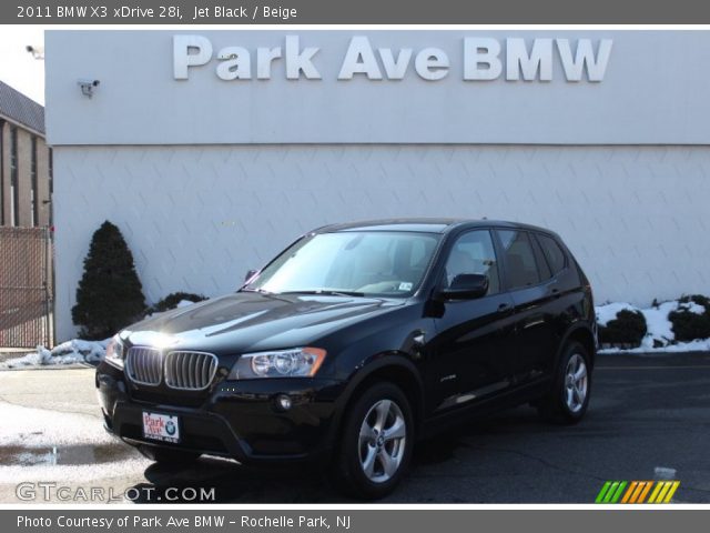 2011 BMW X3 xDrive 28i in Jet Black