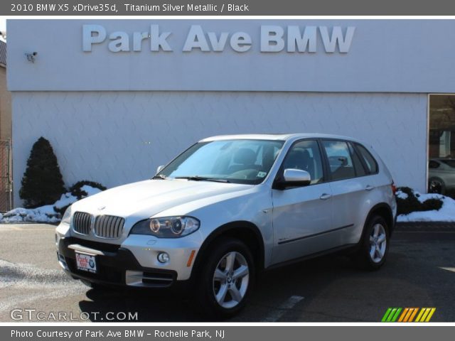 2010 BMW X5 xDrive35d in Titanium Silver Metallic