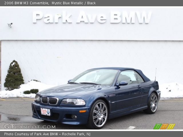 2006 BMW M3 Convertible in Mystic Blue Metallic