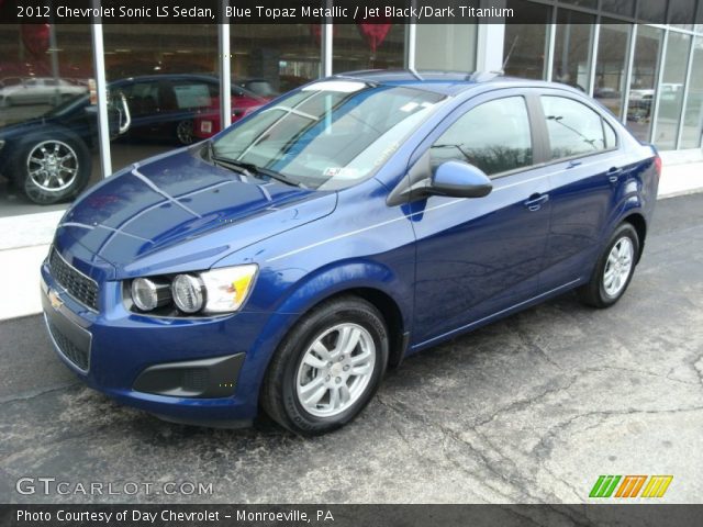 2012 Chevrolet Sonic LS Sedan in Blue Topaz Metallic